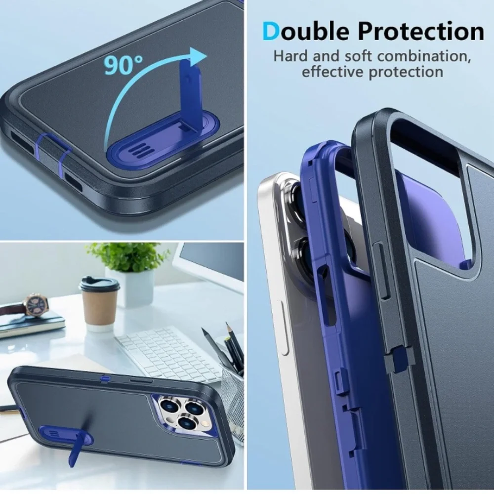 New Joytra for iPhone 14 Pro Max Case [5 in 1],Shockproof Protective Case